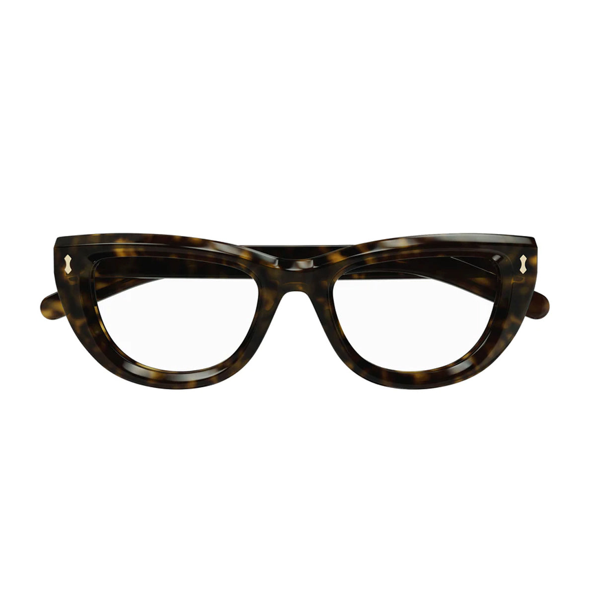 Gucci GG1521O Linea Rivets 002 Marrone Acetate Occhiali Vista