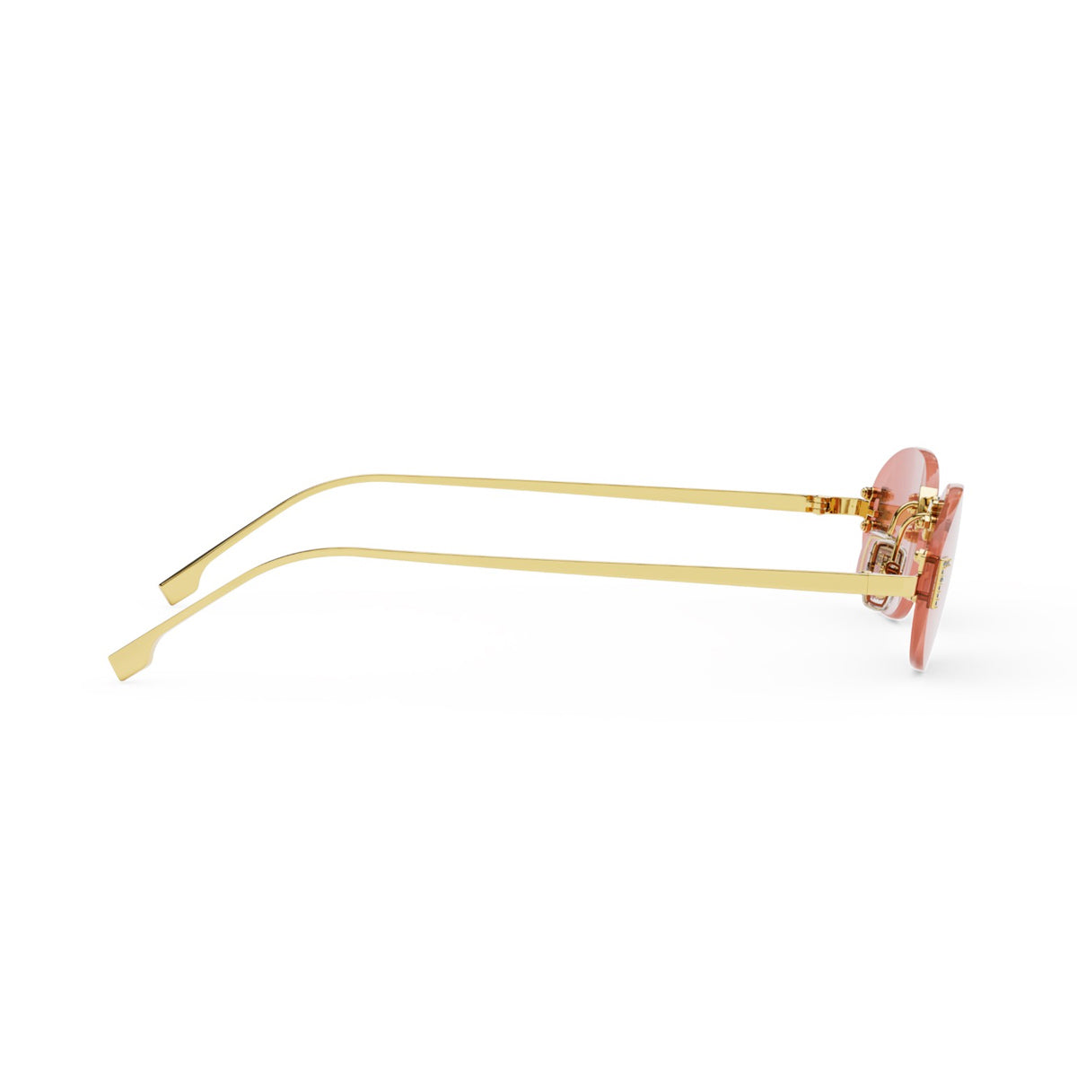 FE4075US 30S Oro Fendi First Crystal Metal Occhiali Da Sole