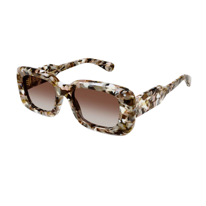 CH0188S 004 Beige Recycled Acetate Occhiali Sole