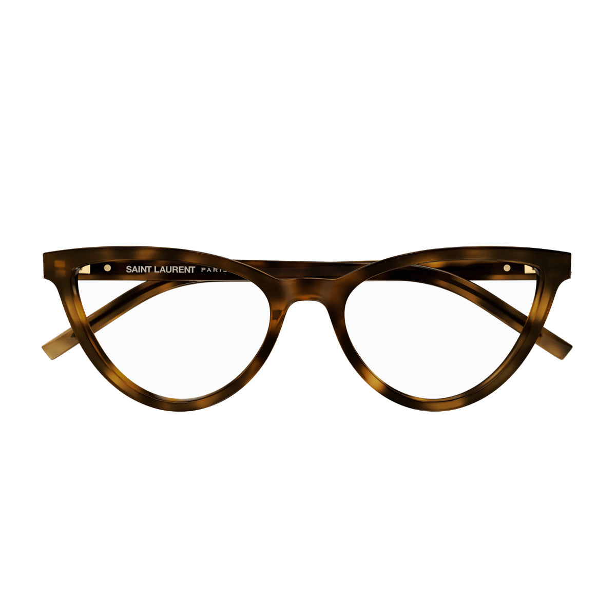 Saint Laurent SL M138 Linea Monogram 003 Havana Chiaro Marrone Acetate Occhiali Da Vista