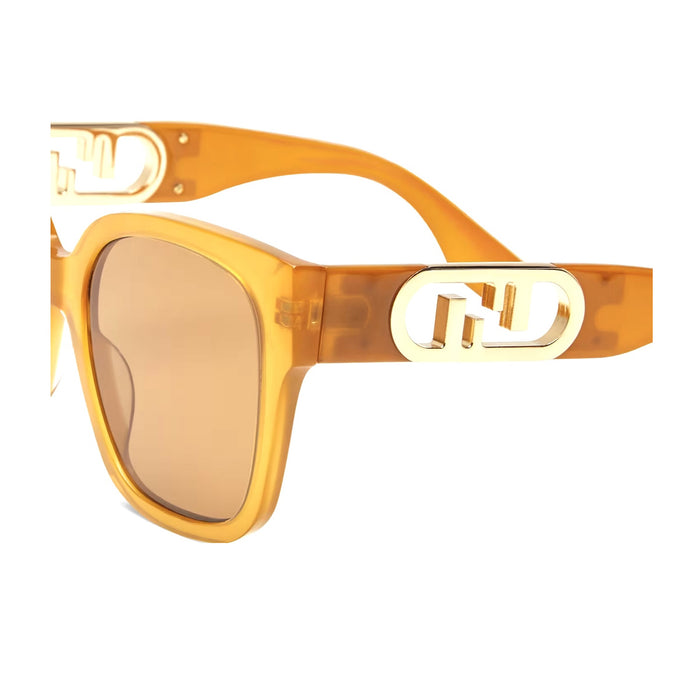 FE40063I 44J Arancione Acetate Occhiali Sole