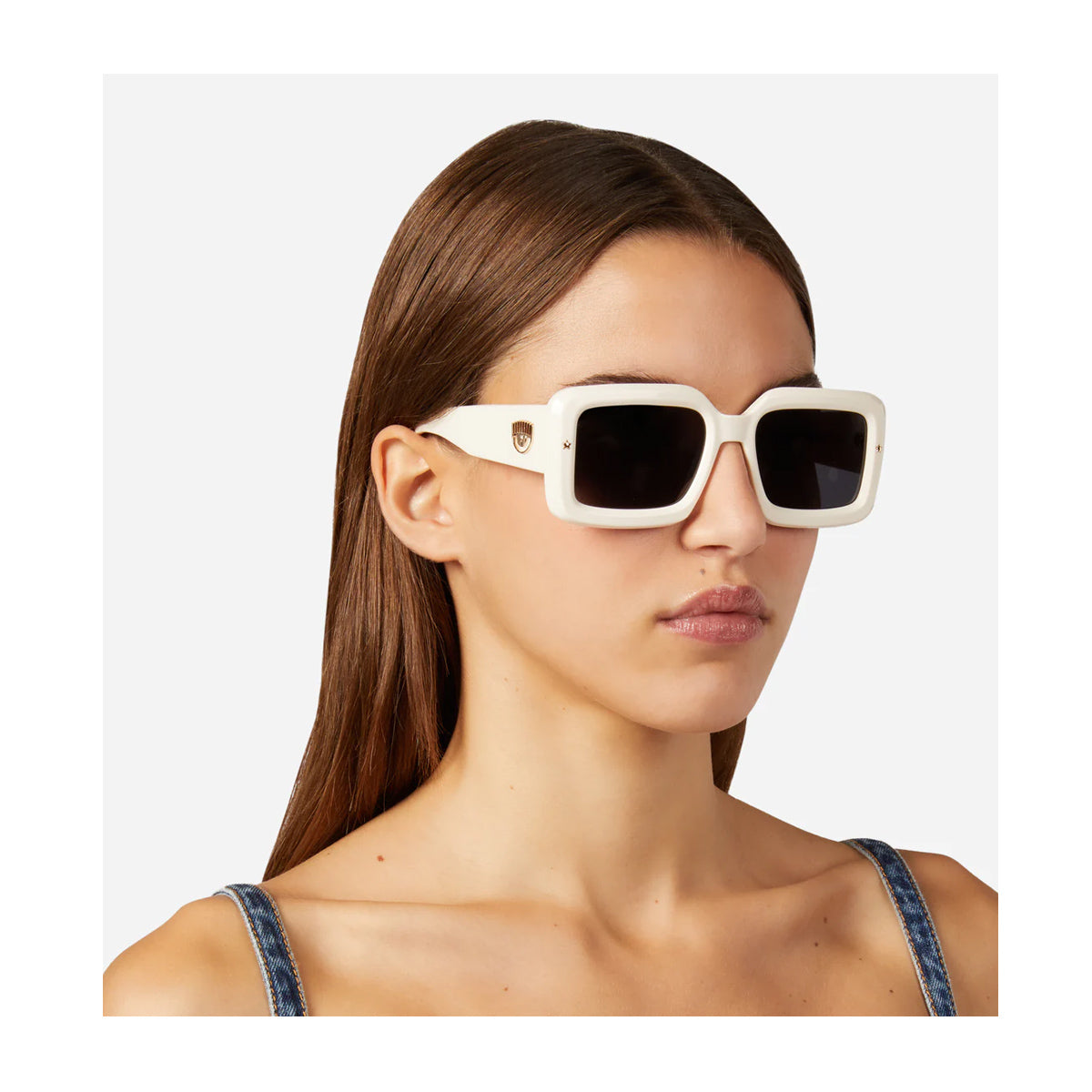 Cf 7022-s VK6-IR Bianco Acetate Occhiali Sole
