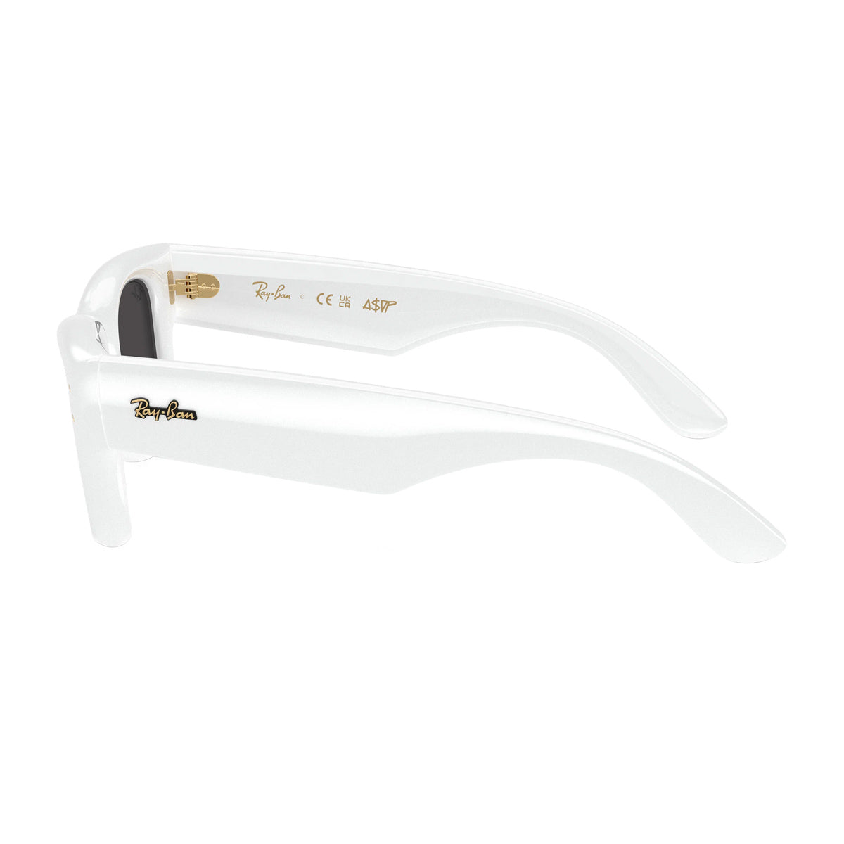 Rayban RB4940 Wayfarer Puffer by Asap Rocky 671-87 Bianco Nylon Occhiali Da Sole