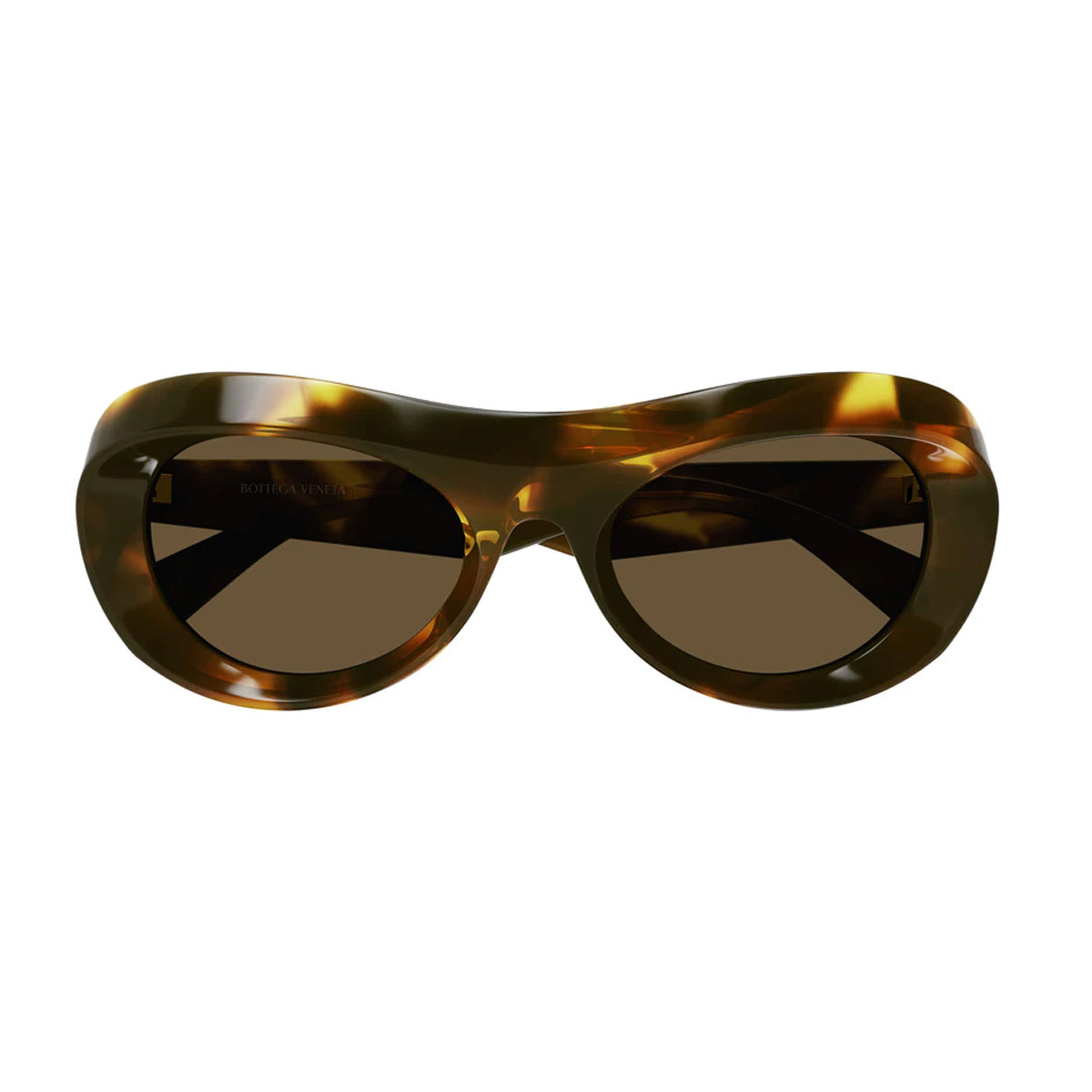 BV1284S LINEA NEW CLASSIC 002 Marrone Recycled Acetate Occhiali Sole