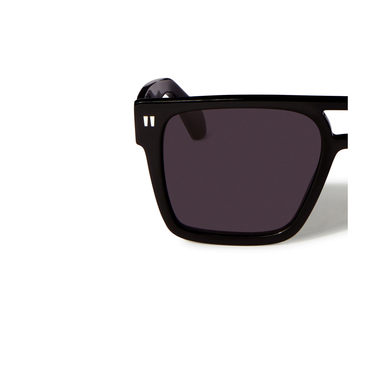 Off White OERI133 SPRINGFIELD 1007 Black Dark Grey Nero Acetate Occhiali Da Sole