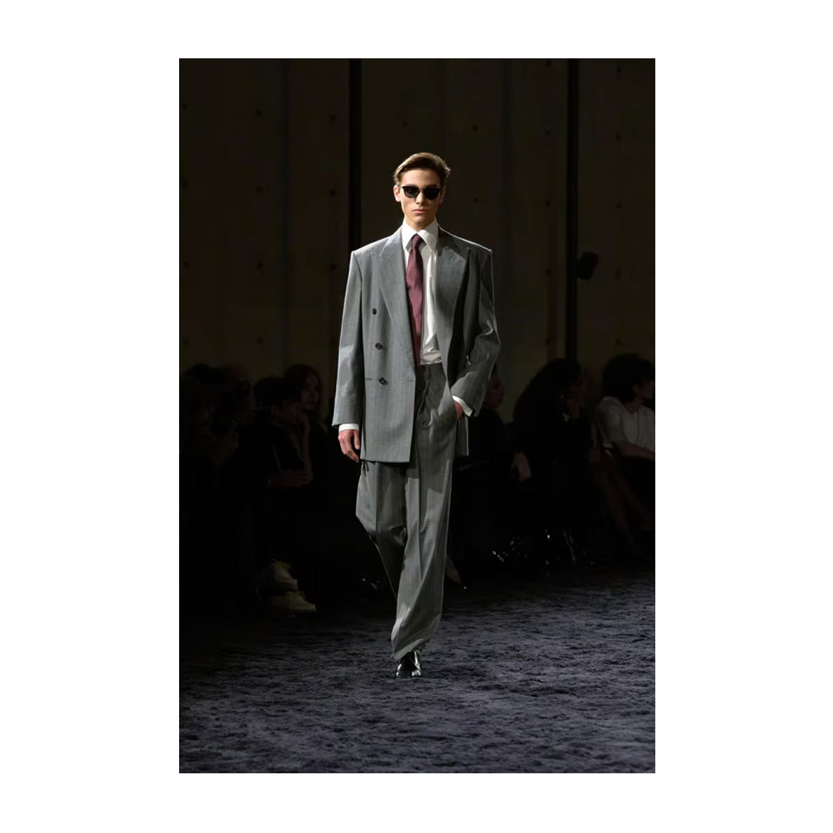 Saint Laurent SL 753 Linea Corner Angle 001 Black Silver Nero Acetate/ Metal Occhiali Da Sole