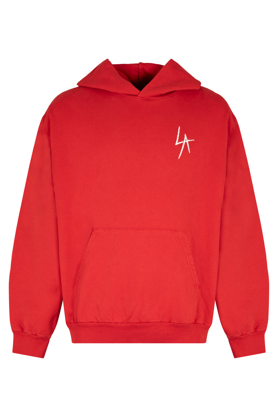 Red Cotton Hoodie Jumpers