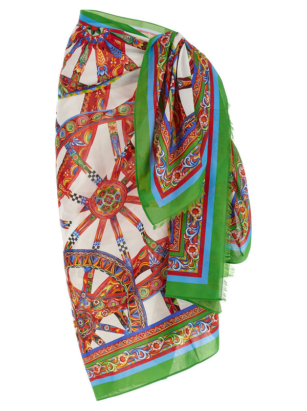 Dolce & Gabbana Carretto Sarong Skirt