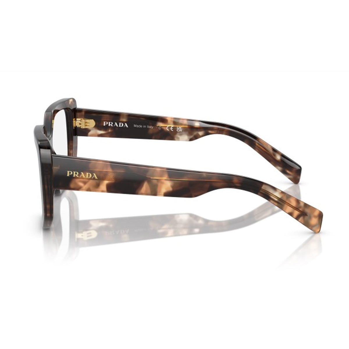 PR A04V 07R1O1 Marrone Acetate Occhiali Vista