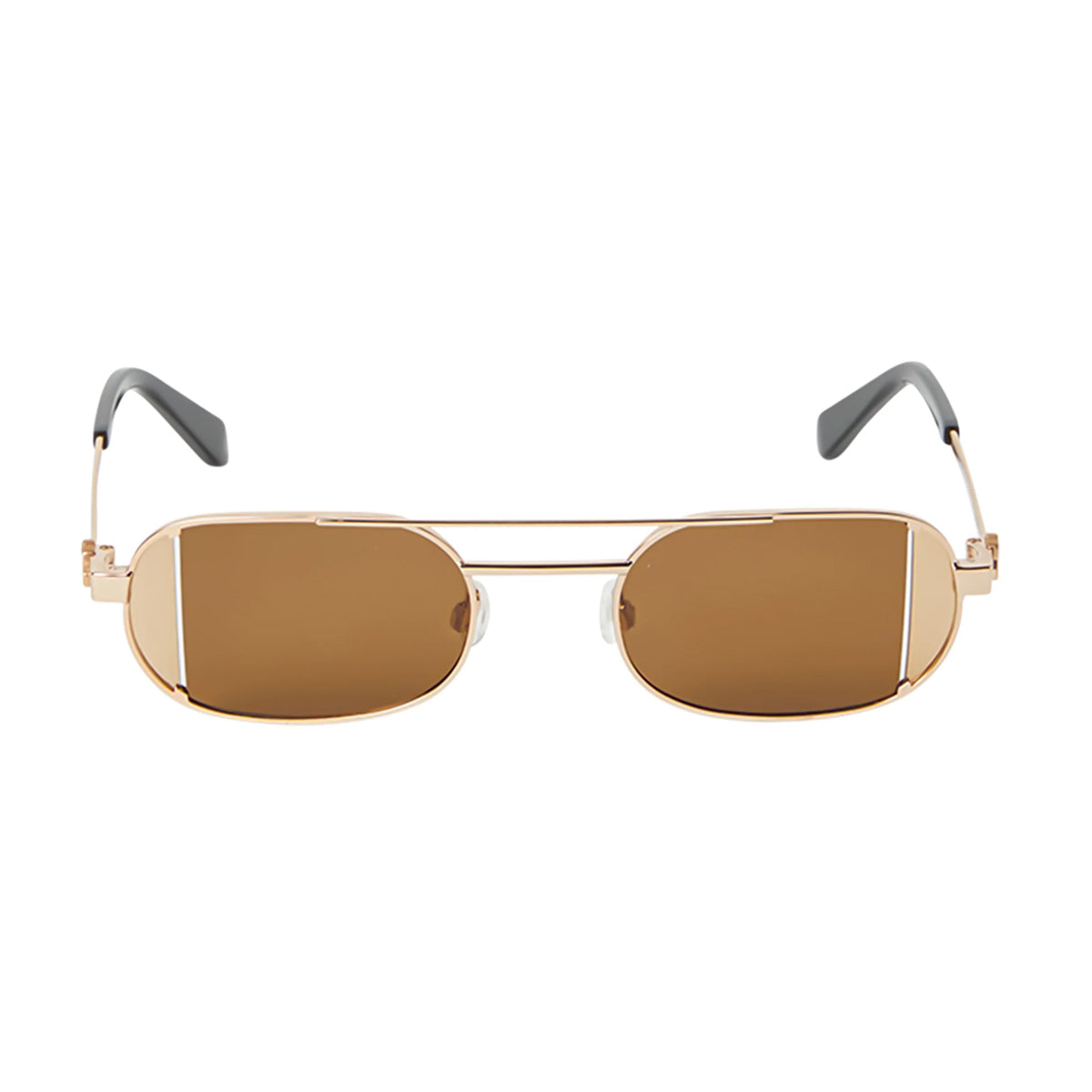 Off White OERI14H Lynn 7664 Gold Brown Oro Metal Occhiali Da Sole