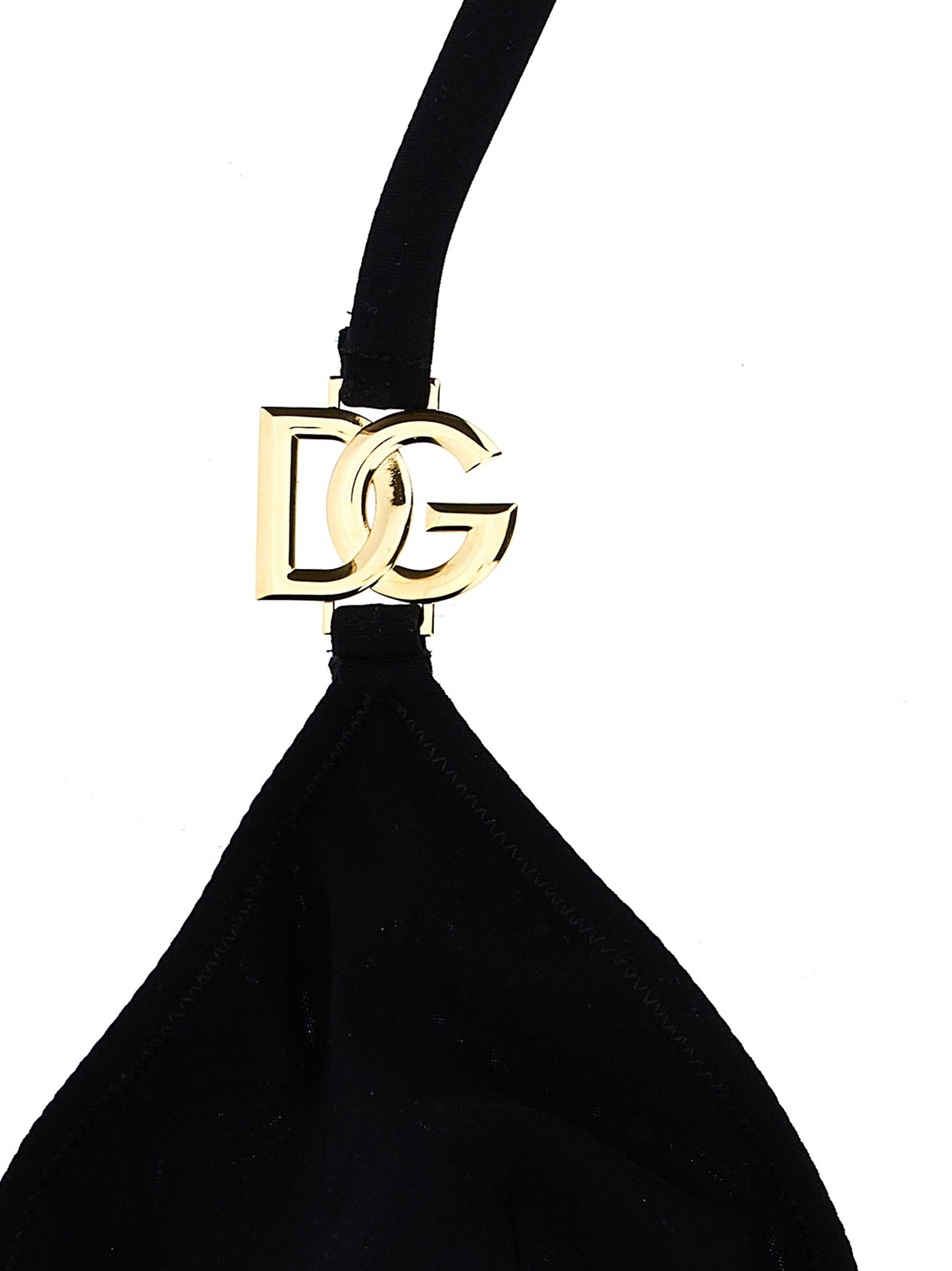 Logo bikini set Black Polyamide Beachwear