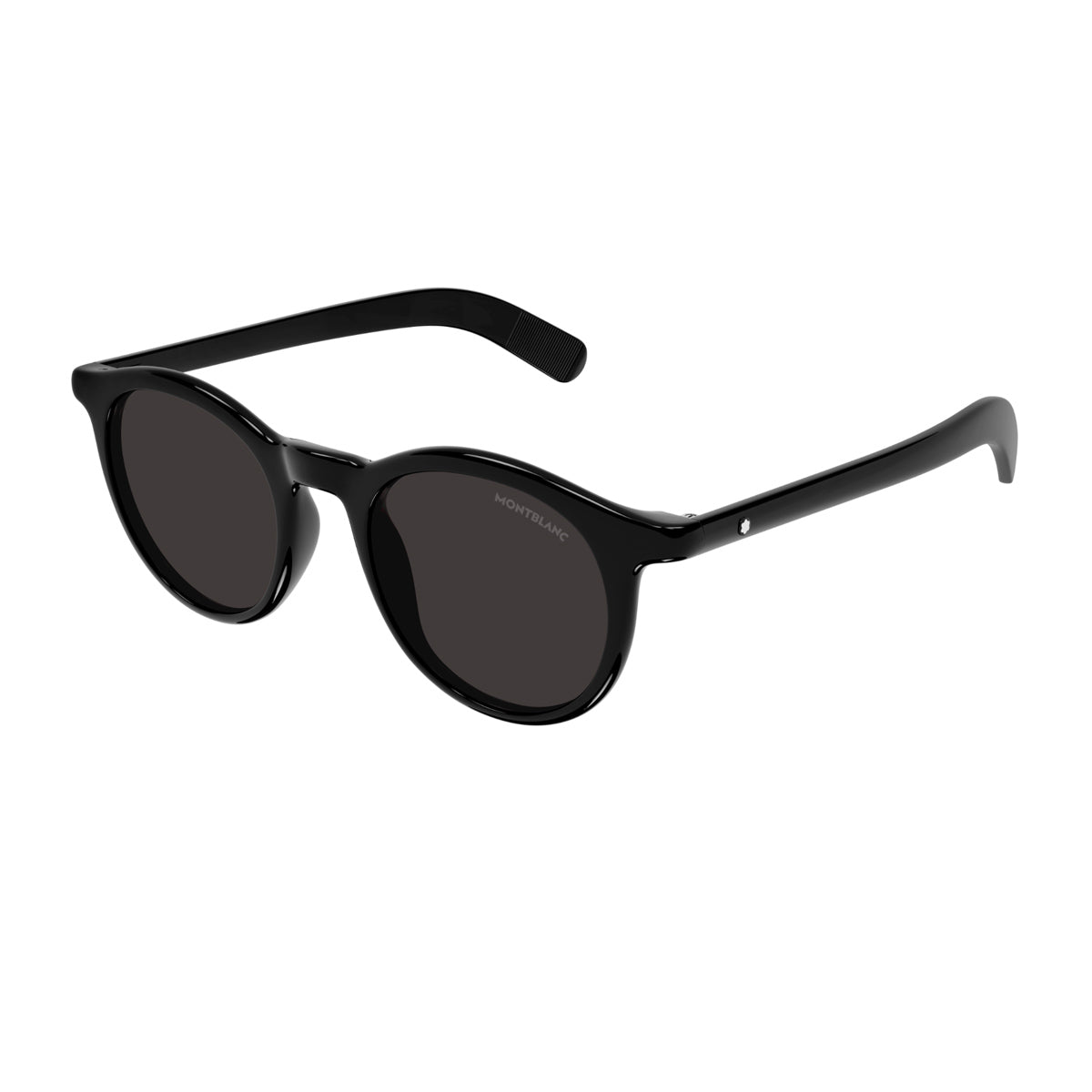 Montblanc MB0353S Linea Snowcap 001 Black Grey Nero Injected Acetate Occhiali Da Sole
