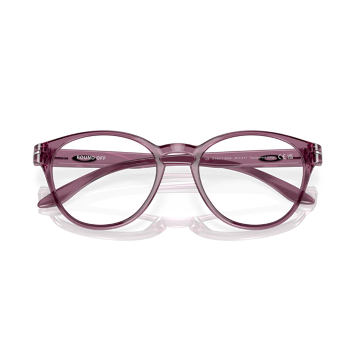 Youth Vista Round Off OY8017 801705 Viola Celluloid Occhiali