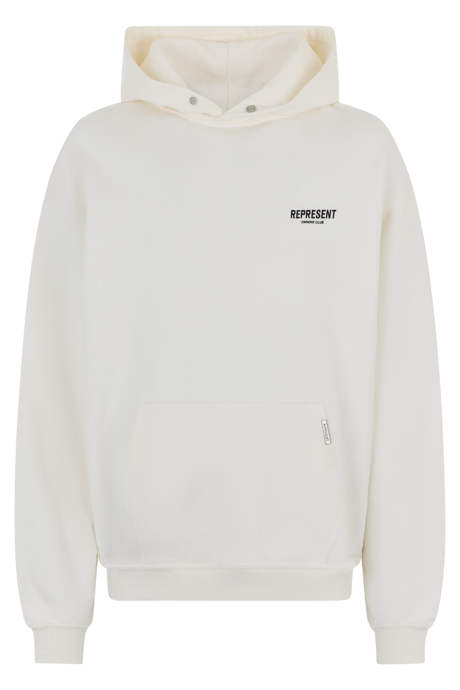 Hooded Sweatshirt Owners Club White Cotton Jumpers