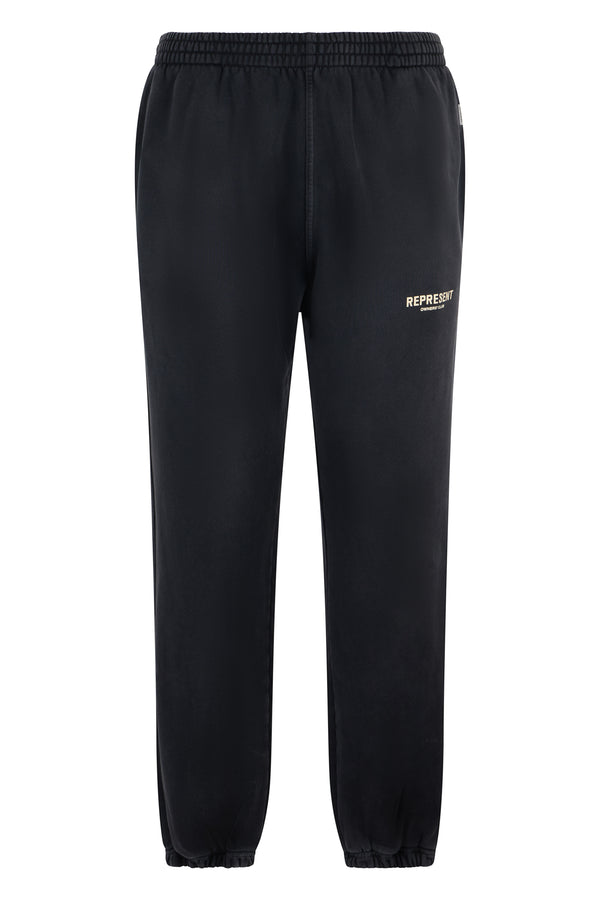 Track Pants Grey Cotton
