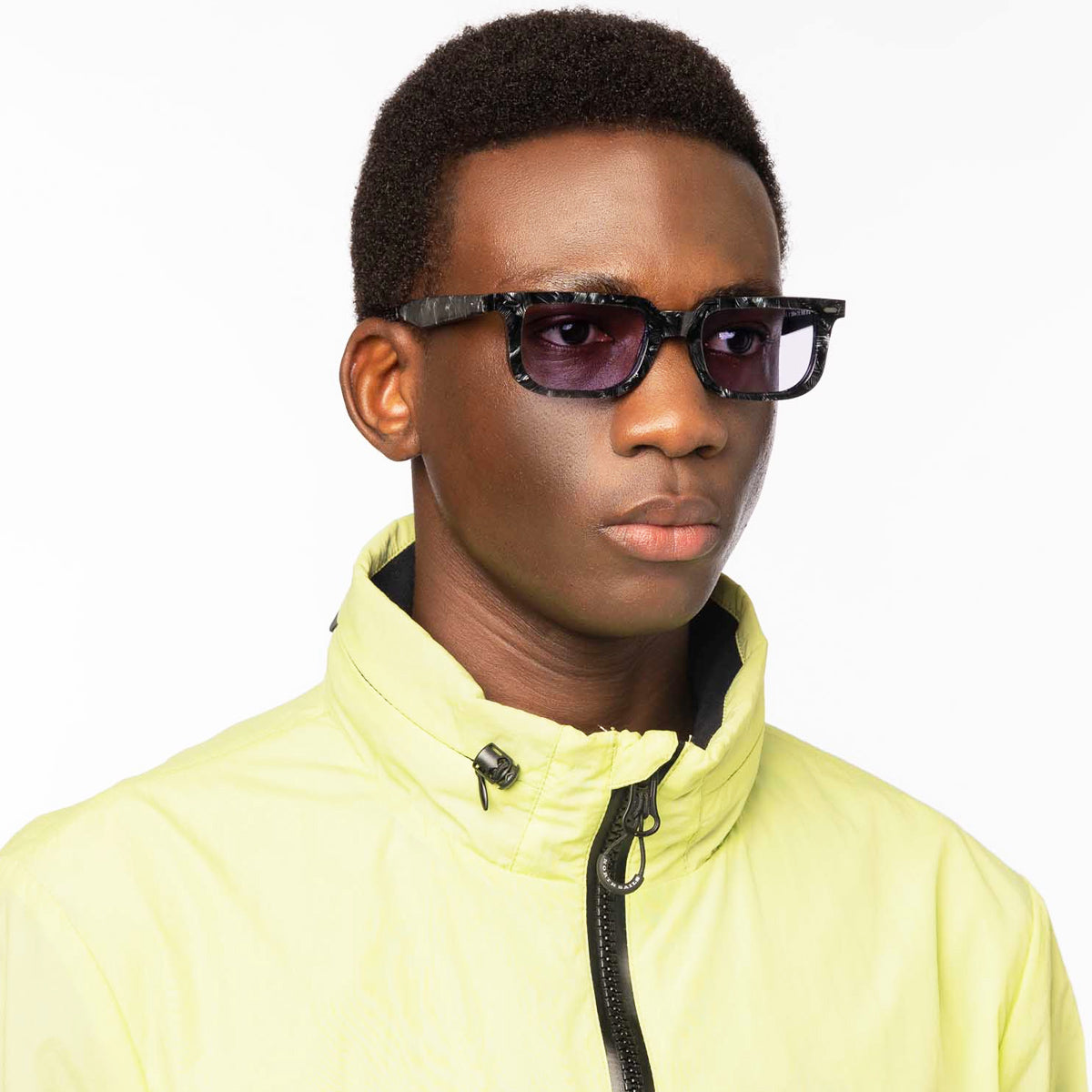 CRAZY MONDAY CM04 Grigio Acetate Occhiali Sole