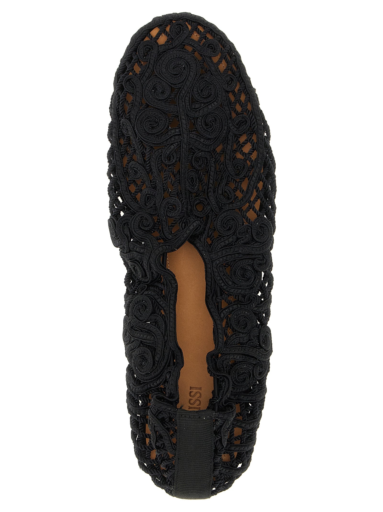 Iris ballet flats Black Polyester Flat Shoes