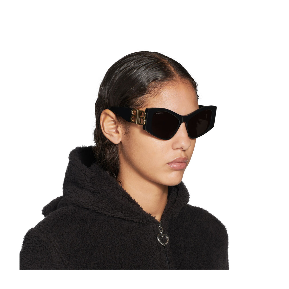 BB0287S 001 Nero Acetate Occhiali Sole