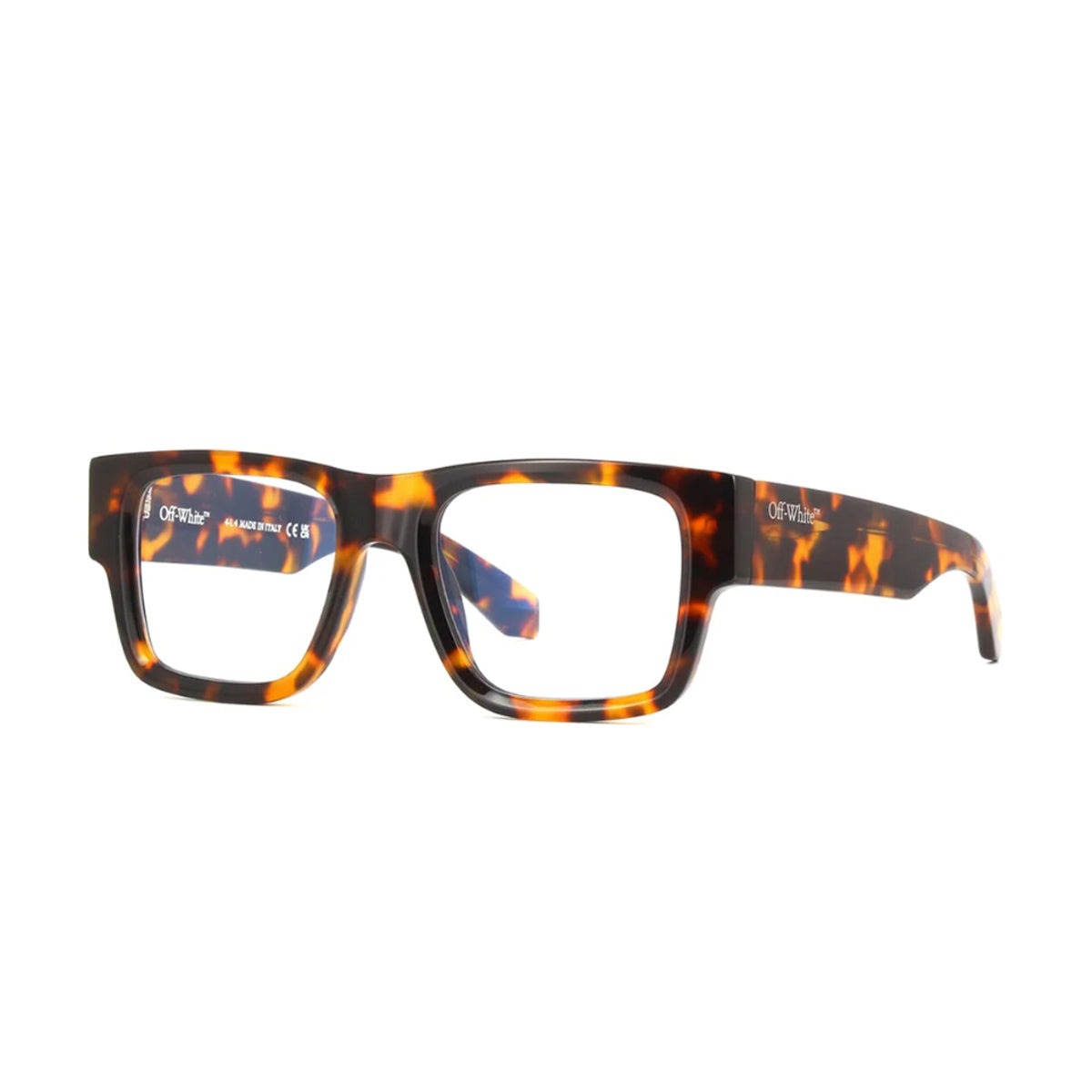 Off White OERJ040 STYLE 40 6000 Havana Marrone Acetato Occhiali Vista