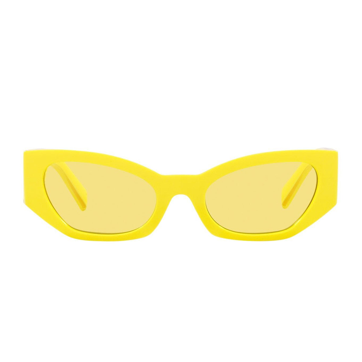 DG6186 333485 Giallo Celluloid Occhiali Sole