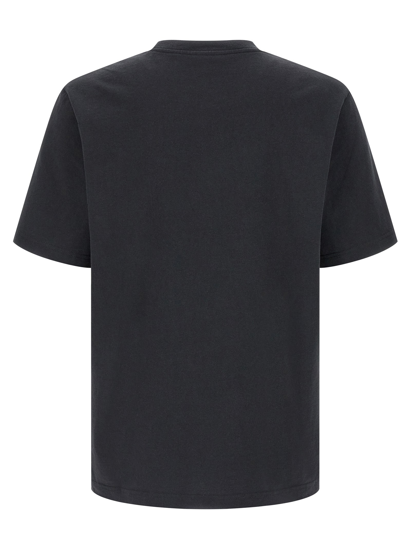Double Fox Head T-shirt Gray Organic Cotton