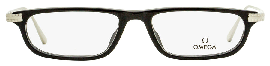 Omega OM5012 Acetate/Metal eyeglasses in black