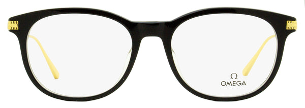 Omega OM5013 Acetate/Metal eyeglasses in black