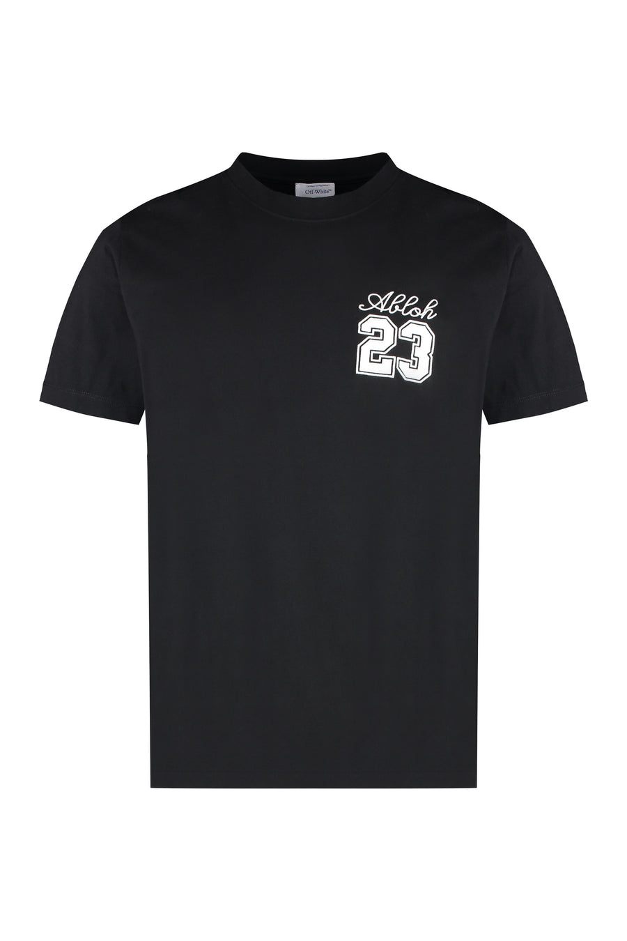 Cotton Crew-Neck T-Shirt Black T-shirts