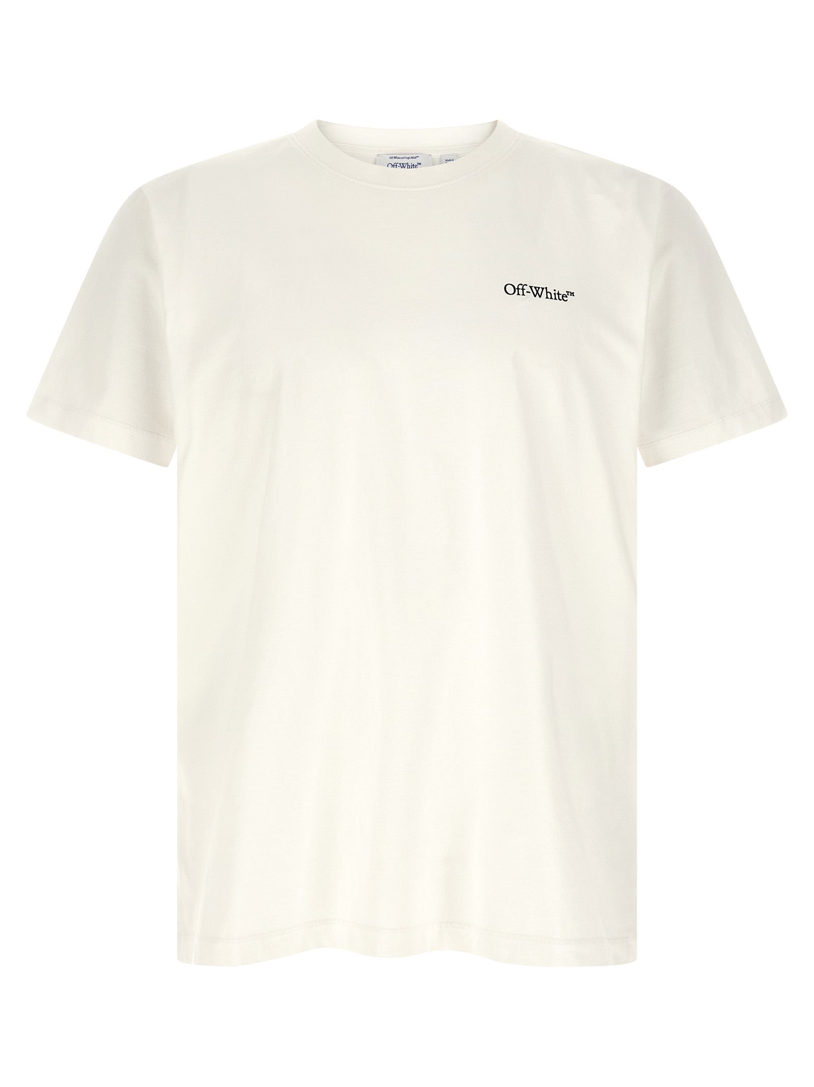 Metal Arrow T-shirt White Cotton