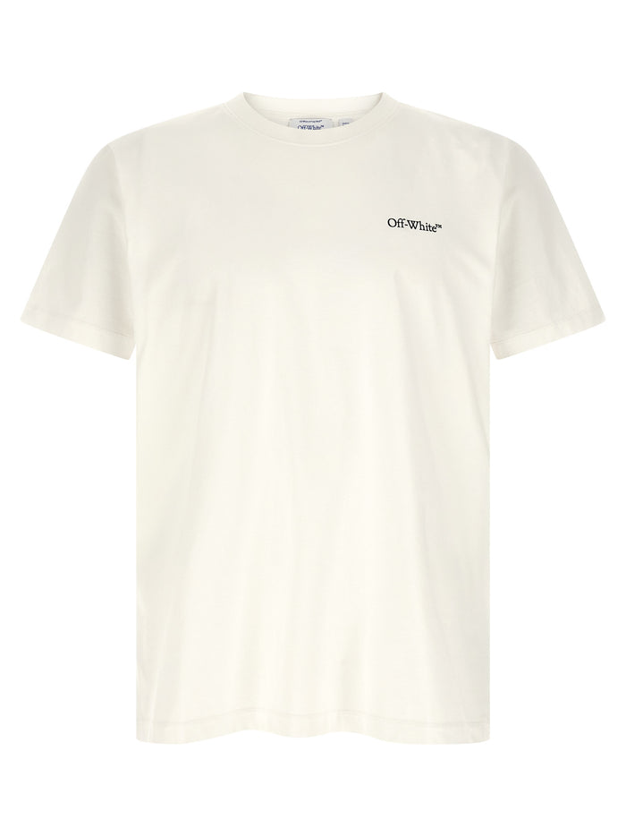 Metal Arrow T-shirt White Cotton