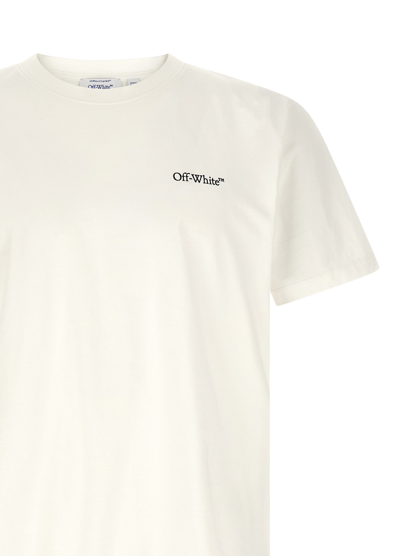 Metal Arrow T-shirt White Cotton