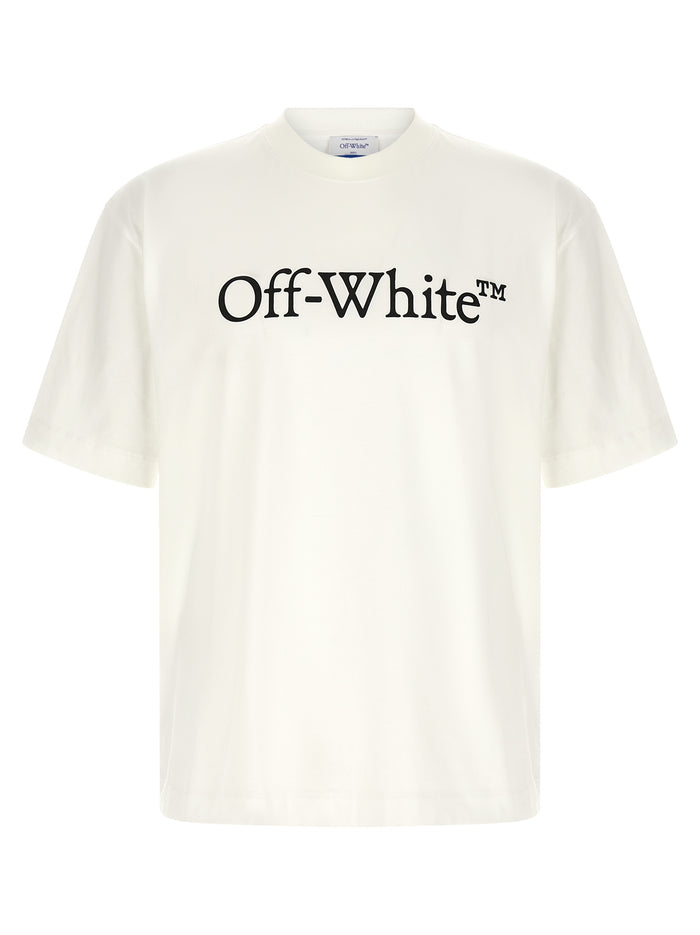 Big Bookish Skate T-shirt White/black Cotton