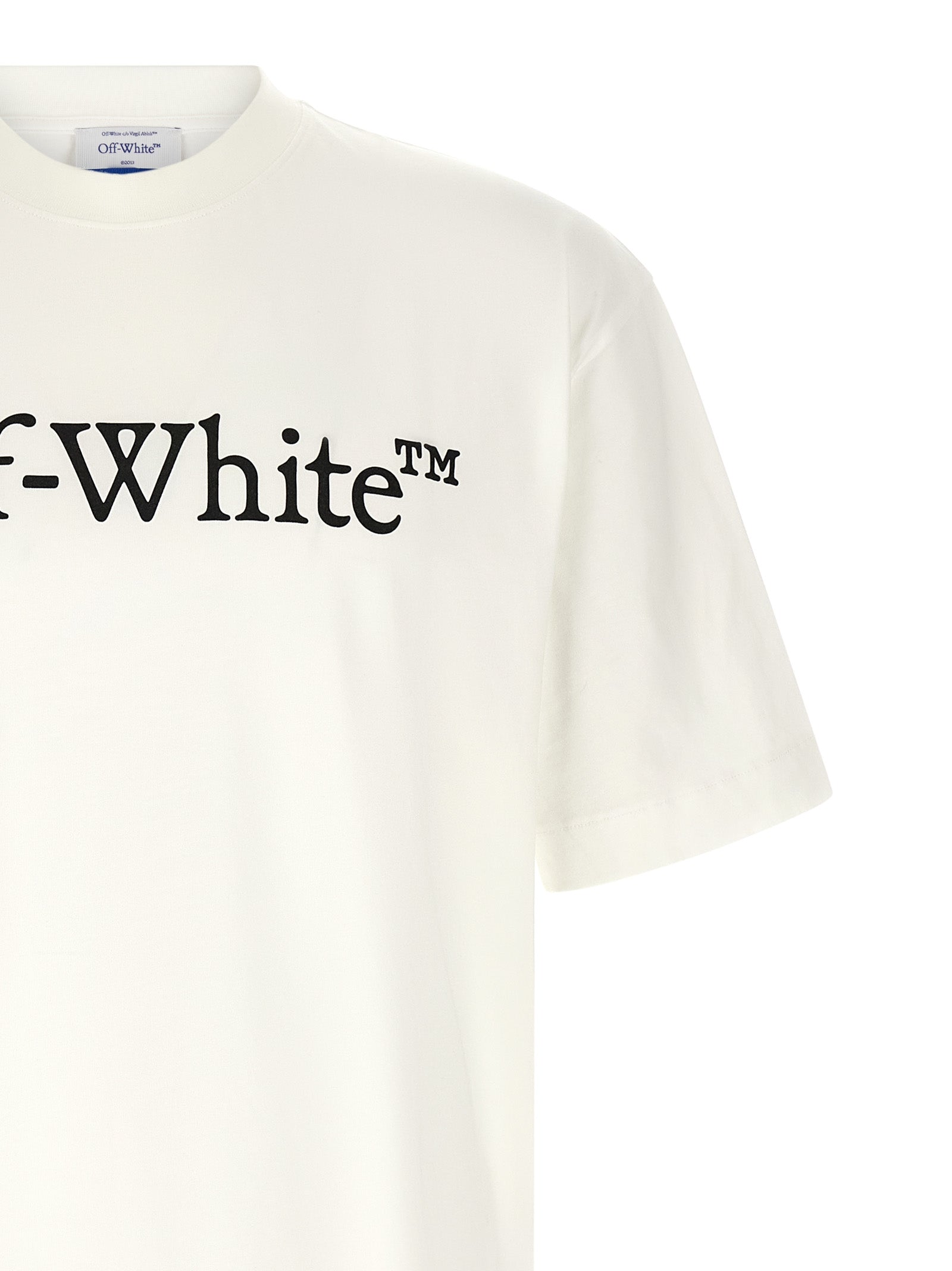 Big Bookish Skate T-shirt White/black Cotton
