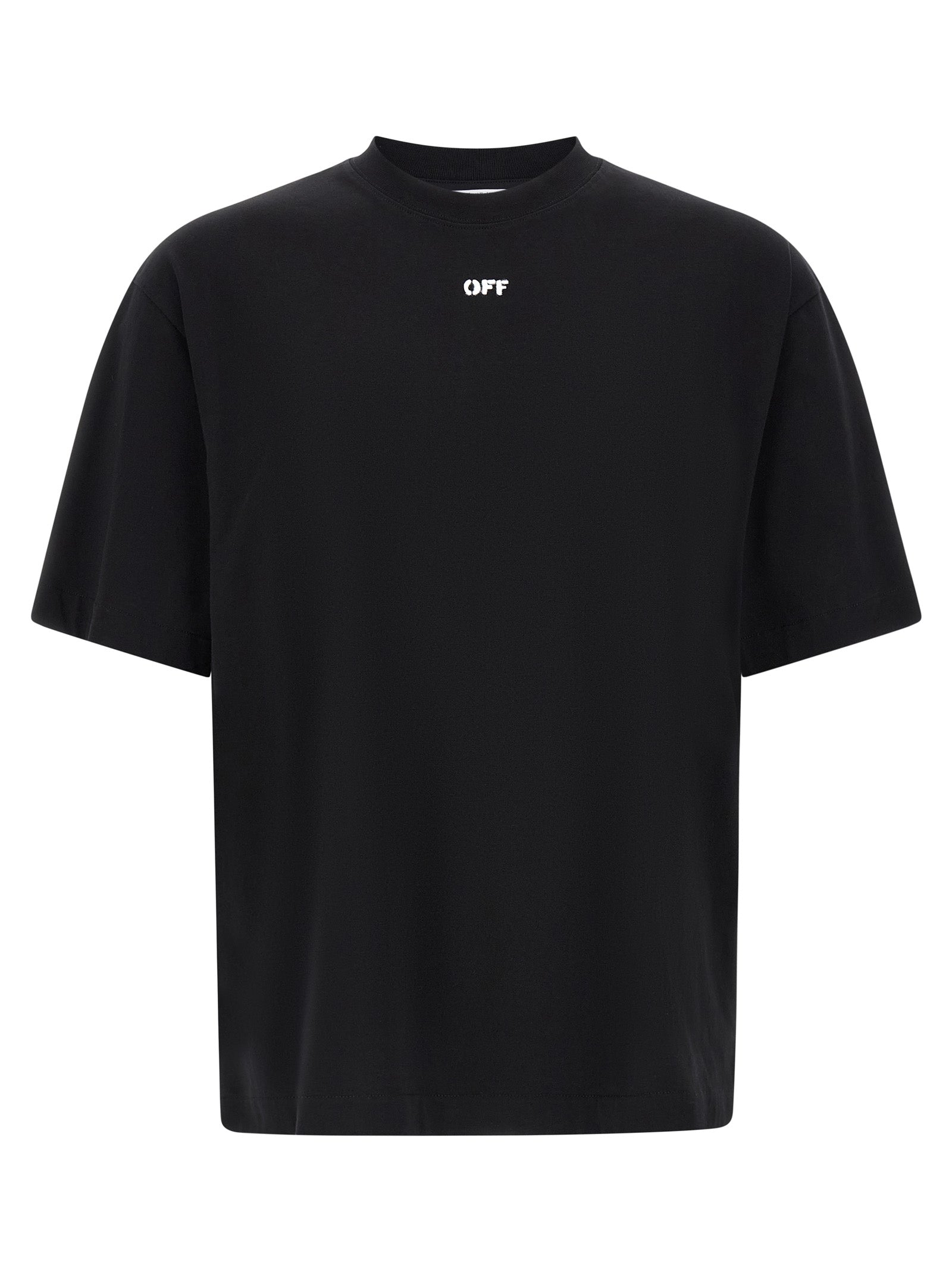 Paint Arrow T-shirt Black Cotton