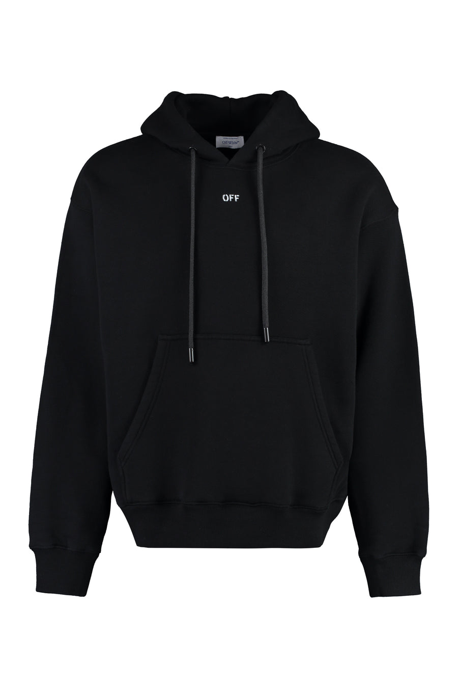 Black Hooded Sweatshirt Cotton Jumpers