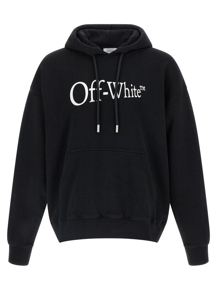 Run Arrow Skate hoodie White/black Cotton Sweatshirt