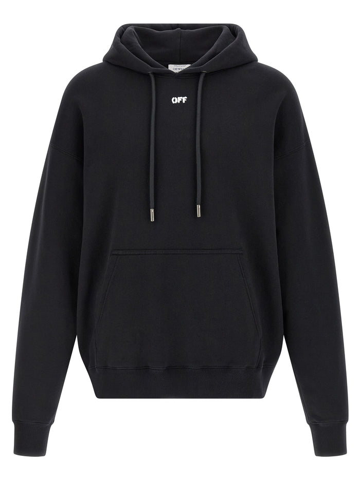 Paint Arrow Skate hoodie Black Cotton Sweatshirt