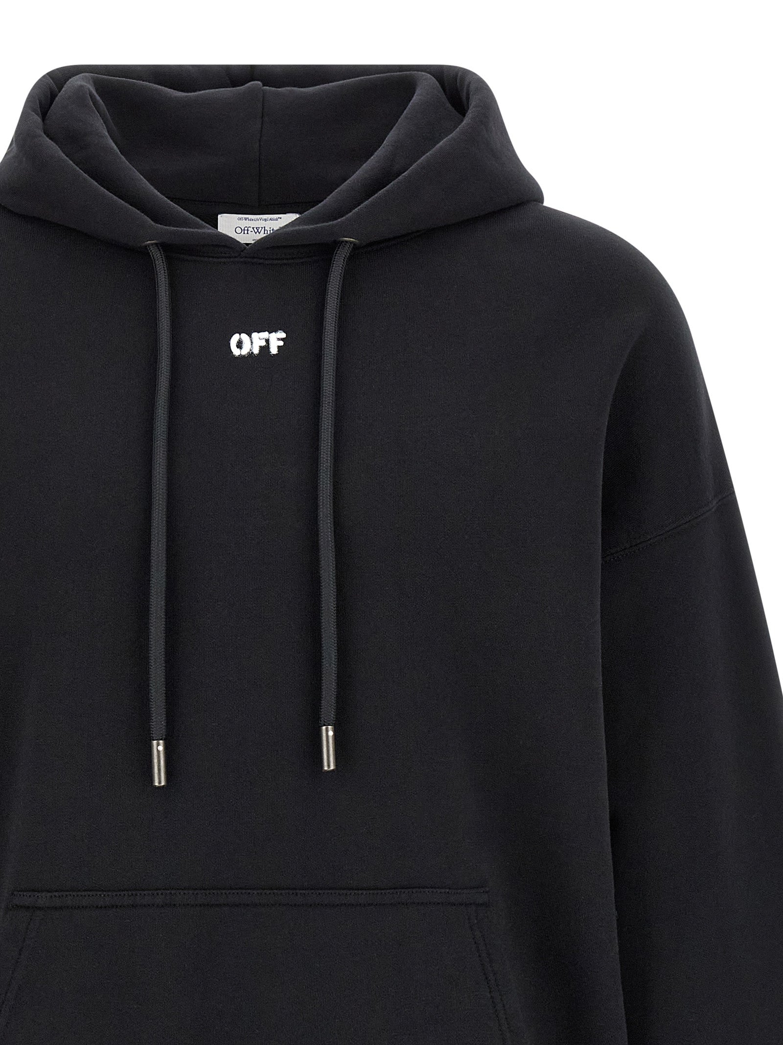 Paint Arrow Skate hoodie Black Cotton Sweatshirt