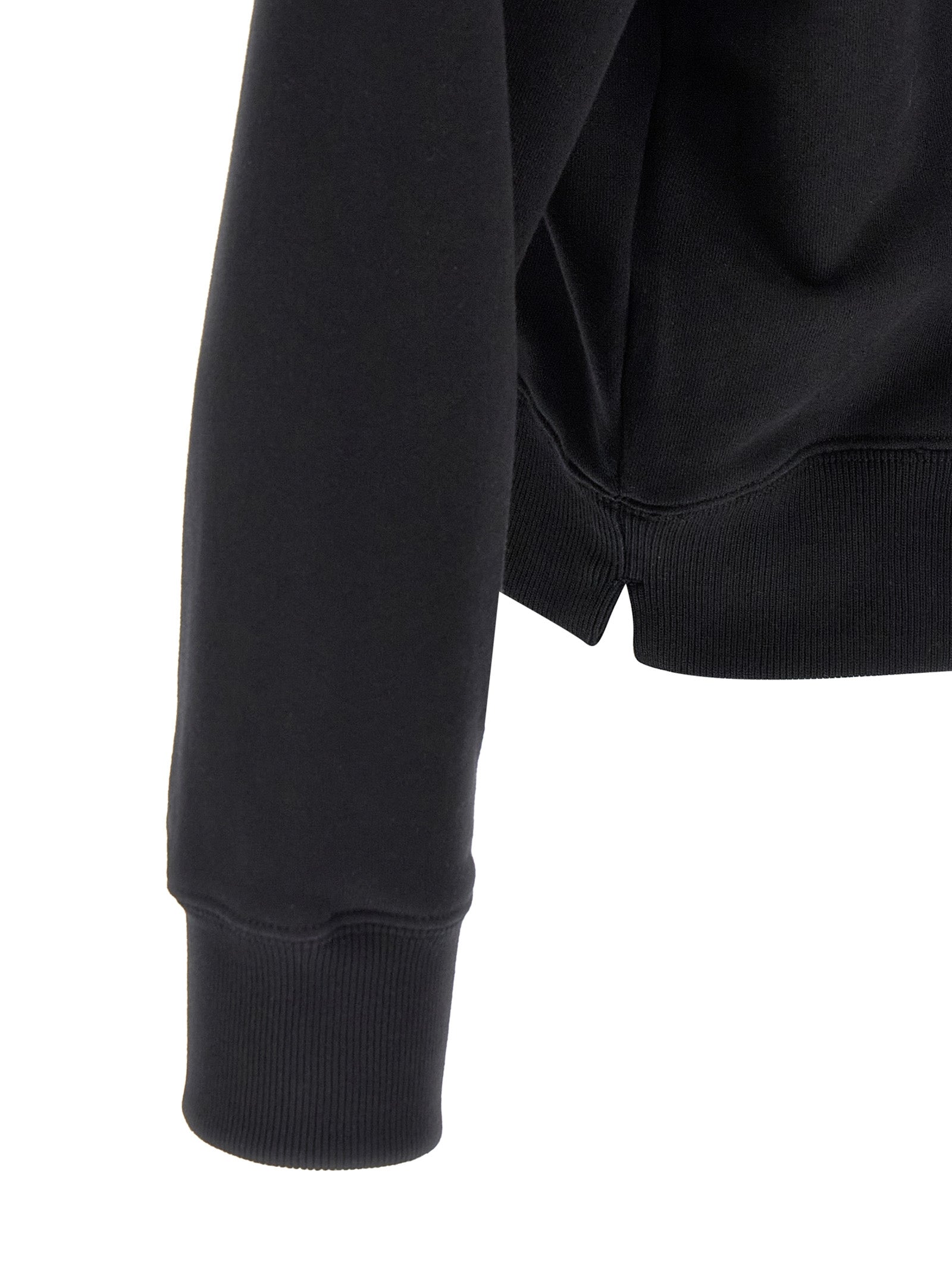 Paint Arrow Skate hoodie Black Cotton Sweatshirt