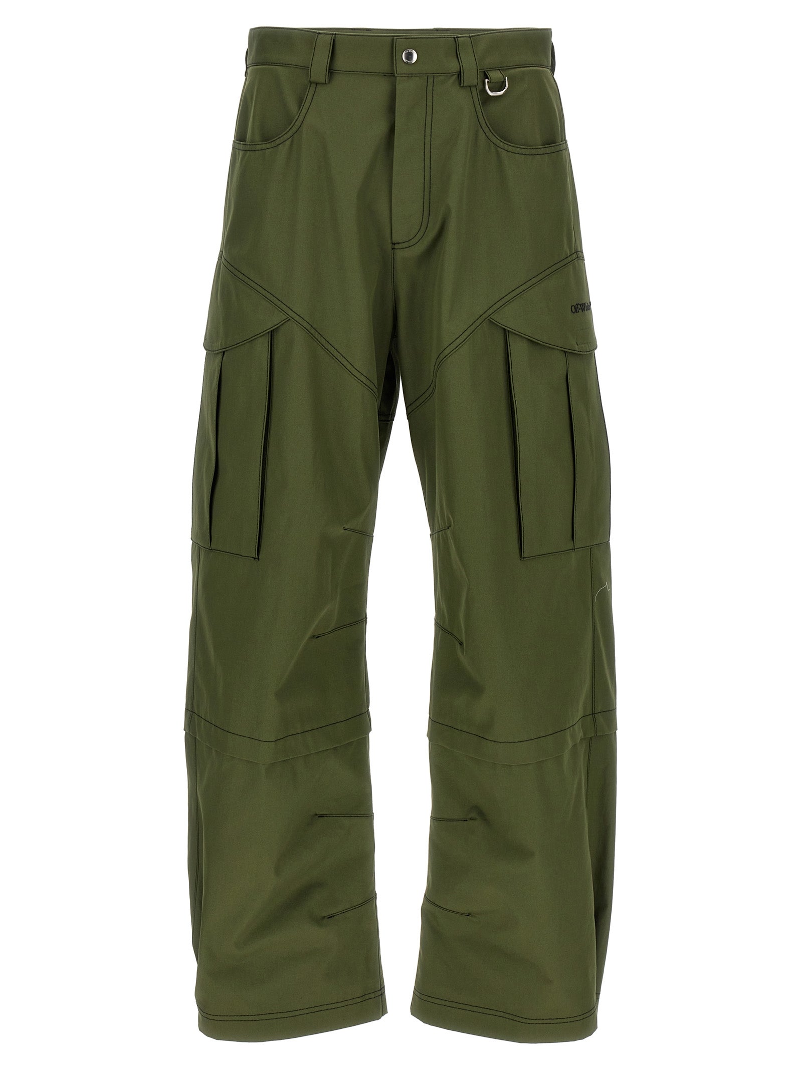 Arr Cot Straight Cargo pants Green Cotton