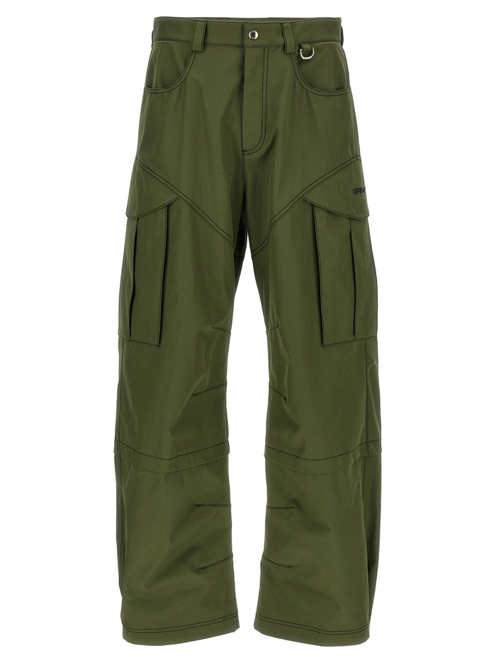 Arr Cot Straight Cargo pants Green Cotton