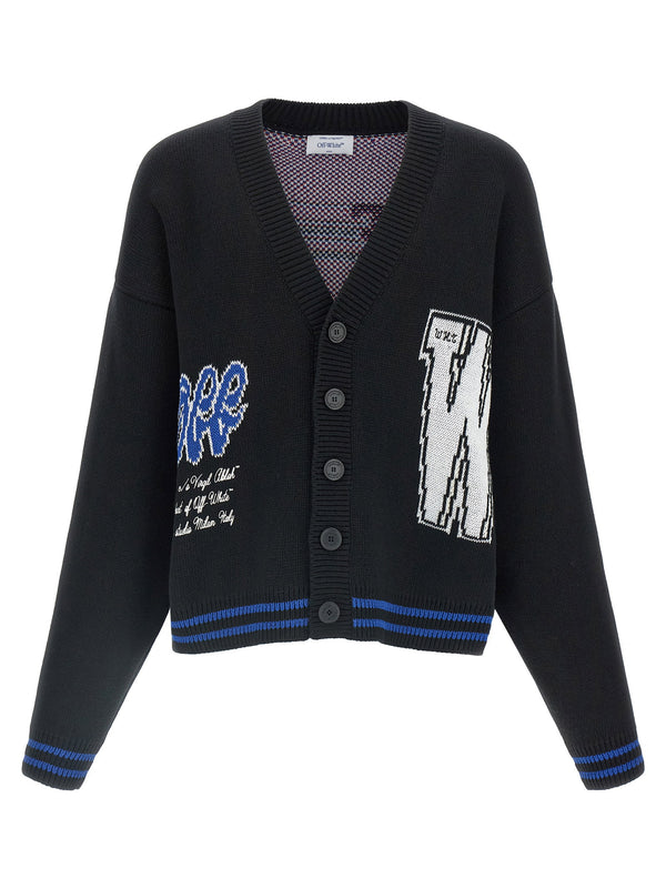 Off White Glide Diag Cardigan