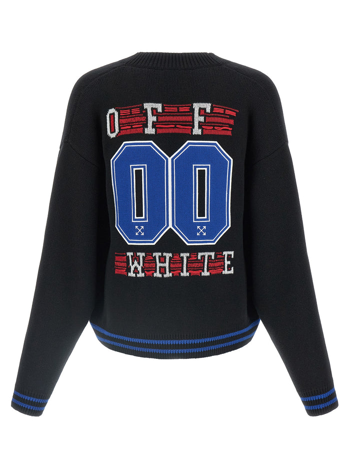 Glide Diag cardigan Black Cotton Sweater, Cardigans