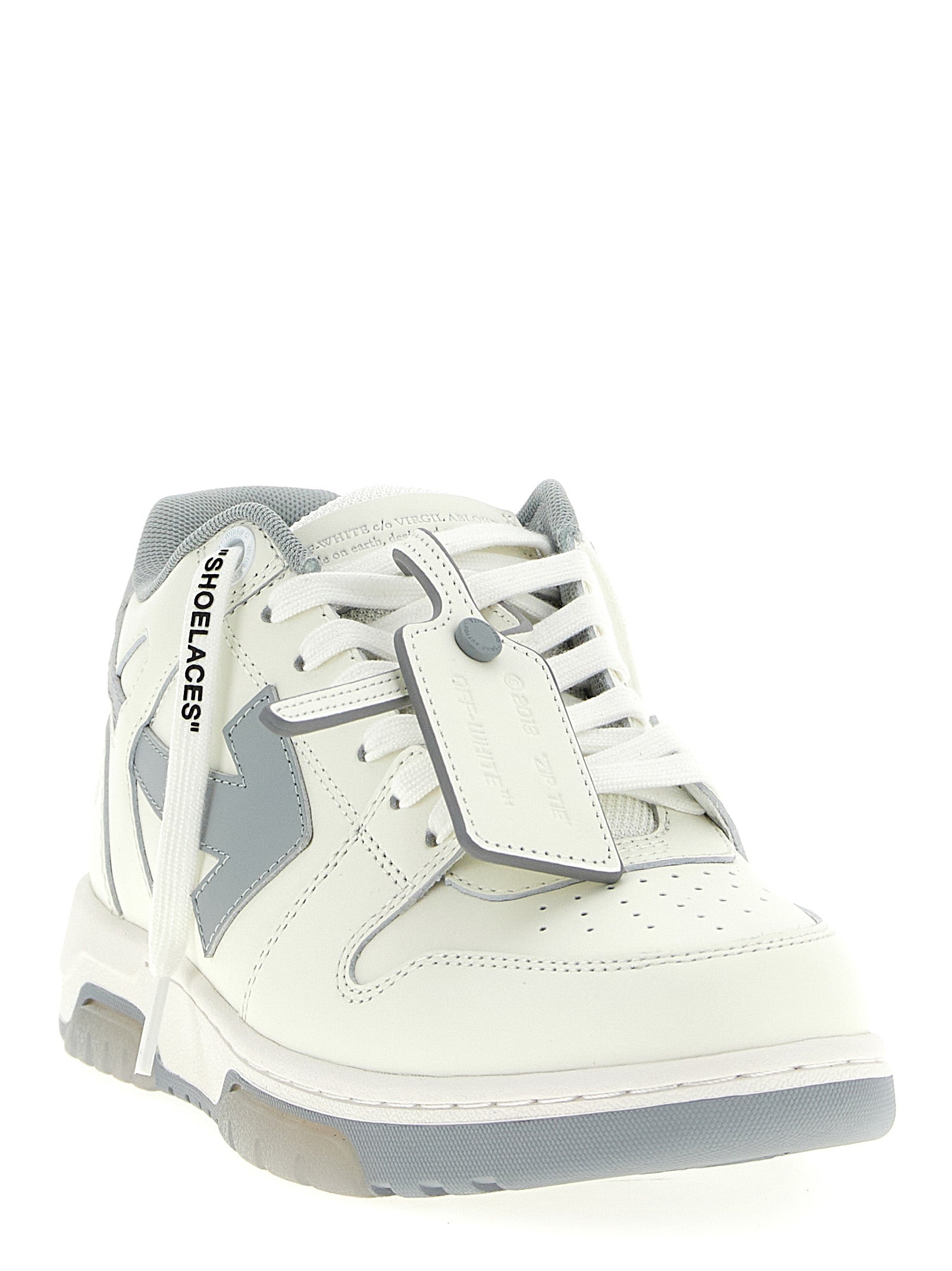 Out Of Office Sneakers Gray Leather