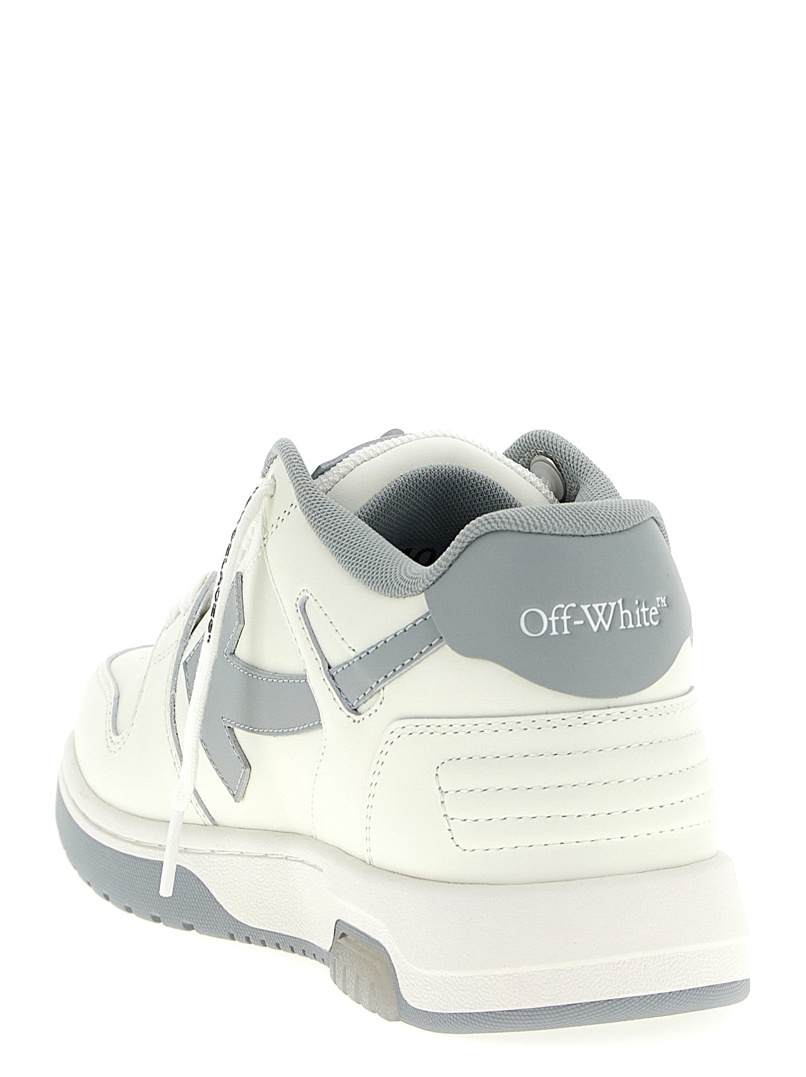 Out Of Office Sneakers Gray Leather