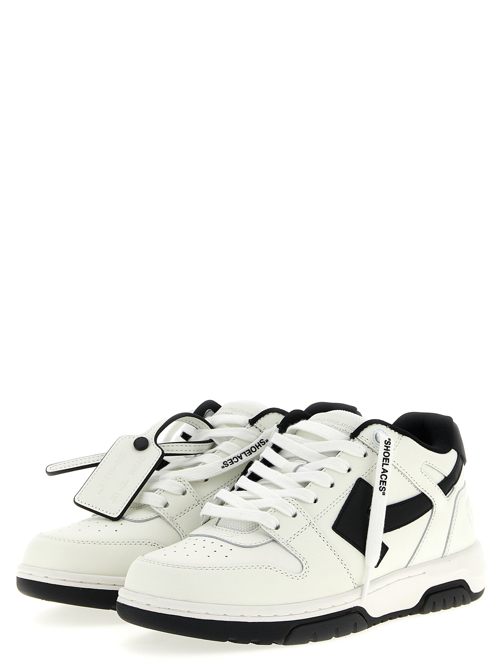Out Of Office Sneakers White/black Recycled Polyester