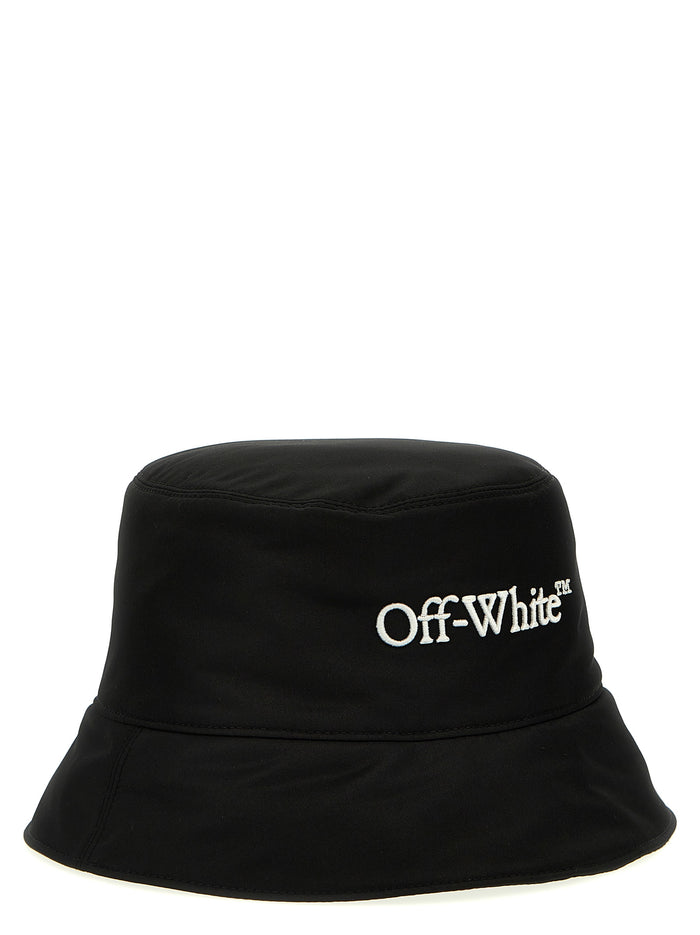 Bookish bucket hat White/black Polyester