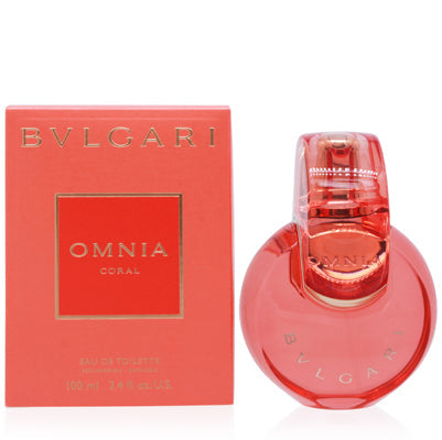 Bulgari Omnia Coral Eau De Toilette Spray Refillable 3.3 Oz One Color Perfumes