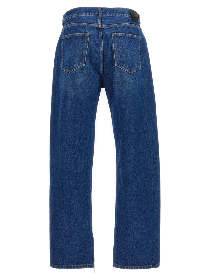 Jeans Arrow Tab Blue Cotton