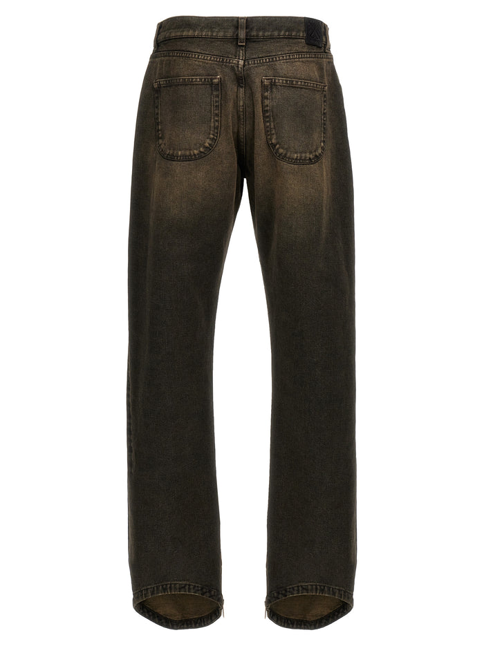 Relax round jeans Gray Cotton